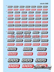 El Torito: Logotipos escala 1/24 - BBS - Tamao mediano - calcas de agua fabricadas con tecnologa digital