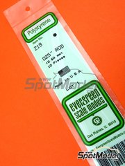 Evergreen Scale Models: Plasticard - Round solid 0,64mm rod - plastic parts - 10 units image