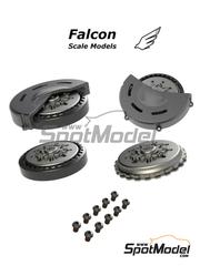 Falcon Scale Models: Clutch 1/12 scale - Ducati Superleggera V4 - 3D printed parts - for Tamiya reference TAM14140 - 1 units