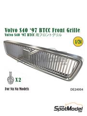 Fat Frog Models: Detail 1/24 scale - Front grille for Volvo S40 BTCC 1997 - 3D printed parts - for Nunu references PN24034 and PN24034-UNBOX image
