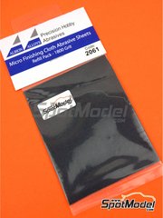 Flex i File: Sandpaper - Micro Finishing Cloth Abrasive Sheets Refill - 1800 Grit - 2 units image