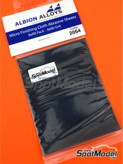 Flex i File: Sandpaper - Micro Finishing Cloth Abrasive Sheets Refill - 3600 Grit - 2 units
