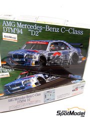 Fujimi: Car scale model kit 1/24 scale - AMG Mercedes-Benz C-Class D2