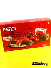 Fujimi: Car scale model kit 1/20 scale - Ferrari 150 Italia Scuderia Ferrari Team sponsored by Banco Santander #5, 6 - Fernando Alonso (ES), Felipe Massa (BR) - Japanese Formula 1 Grand Prix 2011
