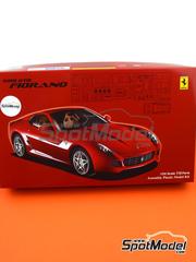 Fujimi: Car scale model kit 1/24 scale - Ferrari 599 GTB Fiorano - plastic parts, rubber parts, assembly instructions and painting instructions image