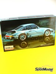 Fujimi: Car scale model kit 1/24 scale - Porsche 911 Flat Nose - plastic parts, rubber parts, water slide decals, assembly instructions and painting instructions image