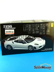 Fujimi: Car scale model kit 1/24 scale - Ferrari F430 Challenge - plastic model kit image
