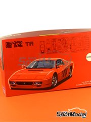 Maquette en plastique à monter maquette échelle 1/24 ème Fujimi Maquette  Ferrari 430 Scuderia ref 123363 - Vos loisirs 88