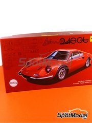 Fujimi: Car scale model kit 1/24 scale - Ferrari Dino 246GT - plastic model kit image