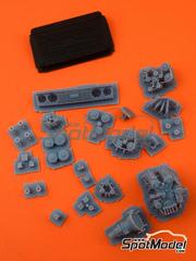GPmodeling: Engine 1/24 scale - Fiat 131 Abarth Group 4 - 3D printed parts - for Italeri references 3621, ITA3621, 3621S, 3621.OUTLET, 3662, ITA3662, 3662S, 3662.OUTLET, 3667, ITA3667, 3667S and 3690