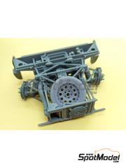 GPmodeling: Set de mejora y detallado escala 1/24 - Lancia 037 Rally Evo II - piezas impresas en 3D y calcas de agua - para las referencias de Hasegawa 20264, 20277, 20299, 20399, 20414, 20447, 20485, 20523, 20566, 20584, 20631, 20681, 20775, 25030, CR-30, 25030.OUTLET, 25031, CR-31, 52305, SP505, HACR30, 25030 y CR-30