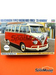 Revell 07674: Van scale model kit 1/24 scale - Volkswagen Transporter ...