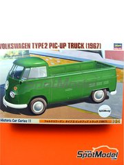 Amazon.com: ハセガワ Hasegawa HMCC11 1:24 Scale VW Type 2 Pick-Up Truck Model  Building Kits : Arts, Crafts & Sewing