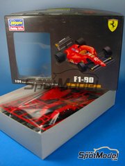 Hasegawa: Car scale model kit 1/24 scale - Ferrari 642 F1-90 Scuderia Ferrari Team sponsored by Marlboro #27 - Alain Prost (FR), Jean Alesi (FR) - World Championship 1991