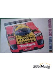 1//24 HASEGAWA SP88 Playsure Racing Mazda 767 B