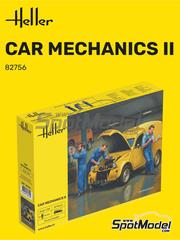 Heller: Figures set 1/24 scale - Car Mechanics - Set 2 - plastic parts and assembly instructions image