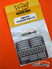 Highlight Model Studio: Wipers 1/24 scale - Windshield wiper set - photo-etched parts