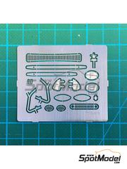 Highlight Model Studio: Detail 1/24 scale - Volkswagen Beetle - Detail set 2 - photo-etched parts - for Hasegawa references 20338, 20623, 20732, 20779, 21203, CR-36, 52420 and SP620, or Tamiya references TAM24136, TAM24200 and TAM24252