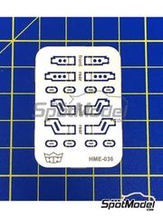 Highlight Model Studio: Detail 1/24 scale - Bumper brackets - photo-etched parts
