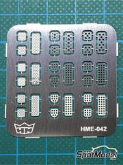 Highlight Model Studio: Detalle escala 1/24 - Set de pedales - fotograbados