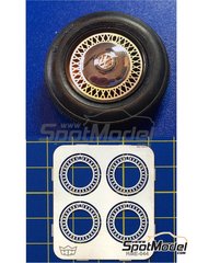 Highlight Model Studio: Detail 1/24 scale - Volkswagen Beetle and Volkswagen Bus rings - photo-etched parts