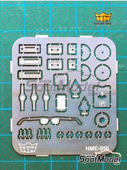 Highlight Model Studio: Detail 1/24 scale - Interior detail set for cars - Type 2 - photo-etched parts