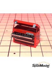 Highlight Model Studio: Detail 1/24 scale - 3 drawers tool box - photo-etched parts