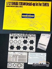 Hobby Design: Photo-etched parts 1/12 scale - Yamaha YZR500