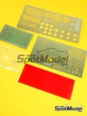 Hobby Design: Photo-etched parts 1/24 scale - Lancia Stratos HF - Safari Rally 1977 - for Hasegawa references 25036 and CR-36 image