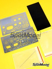 Hobby Design: Photo-etched parts 1/24 scale - Shelby 427 S/C Cobra - for Fujimi references FJ120898 and FJ12089 image