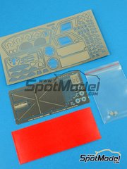 Hobby Design: Photo-etched parts 1/24 scale - Ferrari 250 GTO - resins and photo-etched parts - for Revell reference REV07077 image