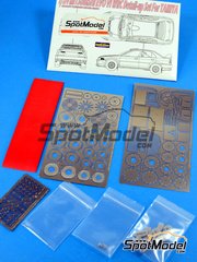 Hobby Design: Photo-etched parts 1/24 scale - Mitsubishi Lancer Evo VI WRC - resins and photo-etched parts - for Tamiya reference TAM24220 image