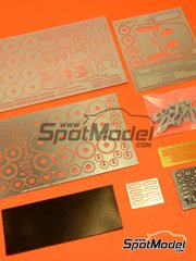 Hobby Design: Photo-etched parts 1/24 scale - Aston Martin DBS - photo-etched parts and resins - for Tamiya reference TAM24316 image