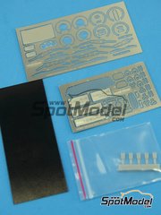 Hobby Design: Photo-etched parts 1/24 scale - Toyota Celica GT-S - photo-etched parts, resins, fabric - for Tamiya reference TAM24215 image