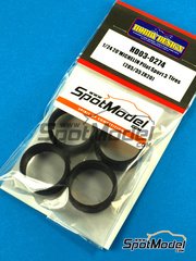Hobby Design: Tyre set 1/24 scale - Michelin Pilot Sport 3 20 inches 285/35 ZR20 - 4 units image