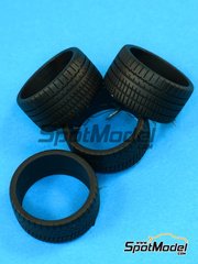 Hobby Design: Upgrade 1/24 scale - 20 inches Michelin Pilot Sport 3 - 345/35 ZR20 - 4 units image