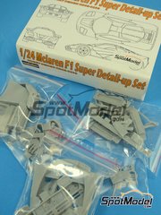 Hobby Design: Transkit 1/24 scale - McLaren F1 - for Fujimi references FJ125732, RS-66 and 125732