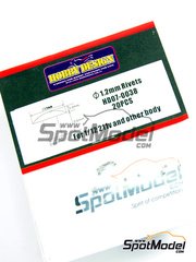 Hobby Design: Detail - Rivet 1.2mm - 20 units