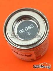 Humbrol: Enamel paint - Dark grey 5 - 1 x 14ml