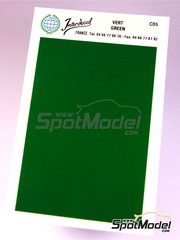 Interdecal: Decals - 75 x 110 mm Green