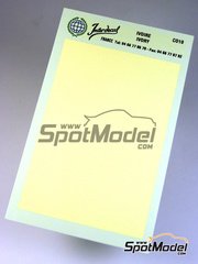 Interdecal: Decals - 75 x 110 mm Ivory