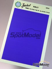 Interdecal: Decals - 75 x 110 mm Violet