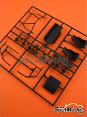Italeri: Spare part 1/24 scale - Audi Quattro Rally: Sprue A - plastic parts - for Italeri references 3642, IT3642 and 03642