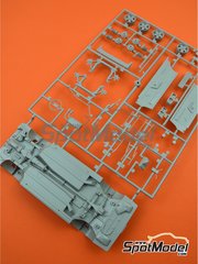 Italeri: Spare part 1/24 scale - Audi Quattro Rally: Sprue B - plastic parts - for Italeri references 3642, IT3642 and 03642
