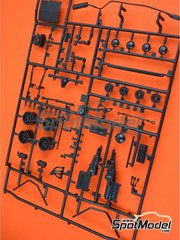 Italeri: Spare part 1/24 scale - Ford Escort Mk. II RS1800: Sprue A - plastic parts - for ESCI references 3009, 3021 and 3049, or Italeri references 3650, IT3650, ITA3650 and 3655, or Revell references REV07374 and 7374