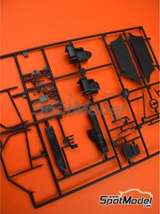 Italeri: Spare part 1/24 scale - Fiat 131 Abarth: Sprue B - plastic parts - for Italeri references 3662, ITA3662 and 3662S