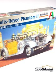 Italeri: Car scale model kit 1/24 scale - Rolls Royce Phantom II