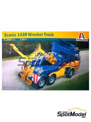 ITALERI NO777 1/24スケール スペースキャブ Italeri 1/24 Scale Unbuilt Kit 3965 - Scania 770 S V8 