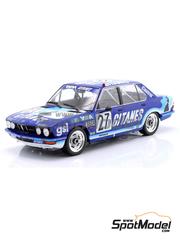 Ixo Models: Diecast model car 1/18 scale - BMW 528i (E28) W.M. Racing Team sponsored by Gitanes #27 - Alain Cudini (FR) + Herv� Regout (BE) + Alain Peltier (BE) - 24 Hours SPA Francorchamps 1982 - metal parts, plastic parts and rubber parts