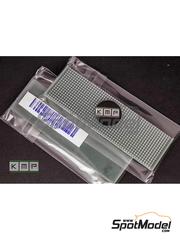 KMP Kool Models Production: Nuts - Hex bolts 1mm - 3D printed parts - 700 units